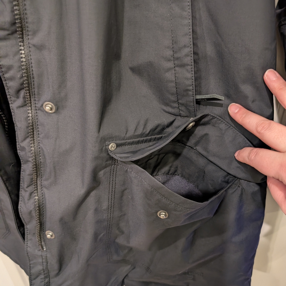 Columbia Icelandic Winter Parka Jacket Black Omni Heat Lining - Picture 8 of 16